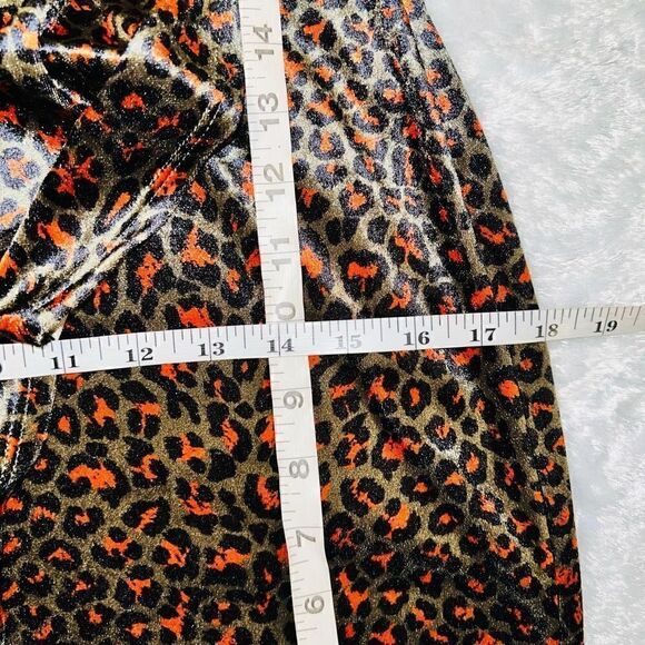BLACK HALO Briar Leopard Velvet Mini Dress - Picture 7 of 8